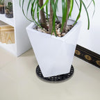 8 Plant Elevators, Heavy Duty Plant Stands, Saucer Riser for Indoor/Outdoor Grow & Drainage, Prevent Rot & Damage on Patio & Deck (11.8 inch)