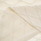 BATTILO HOME Large Cream Throw Blanket with Fringe, End of Bed Throw Blankets White,Spring Throw Blanket for Couch Sofa Indoor Outdoor, 52"x80"