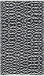 SAFAVIEH Boston Collection 3' x 5' Navy BOS682D Handmade Flatweave Cotton Area Rug - color: Navy, size: 3' x 5' (Rectangular)