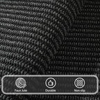 Softlife Hallway Runner Rug 2x6 ft Faux Jute Rugs Washable Entryway Rug Hall Carpet Runner Modern Farmhouse Laundry Kitchen Room Mat Long Carpet for Bathroom, Black - color: Black, size: 2' x 6' (24"x72")