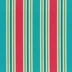 Pillow Perfect Stripe Indoor/Outdoor Accent Throw Pillow, Plush Fill, Weather, and Fade Resistant, Floor - 25" x 25", Green/Pink Aruba, 1 Count