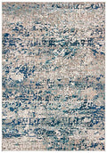 SAFAVIEH Madison Collection Accent Rug - 2'2" x 4', Grey & Blue, Modern Abstract Design, Non-Shedding & Easy Care, Ideal for High Traffic Areas in Entryway, Living Room, Bedroom (MAD460K) - color: Grey/Blue, size: 2'2" x 4' (Rectangular)