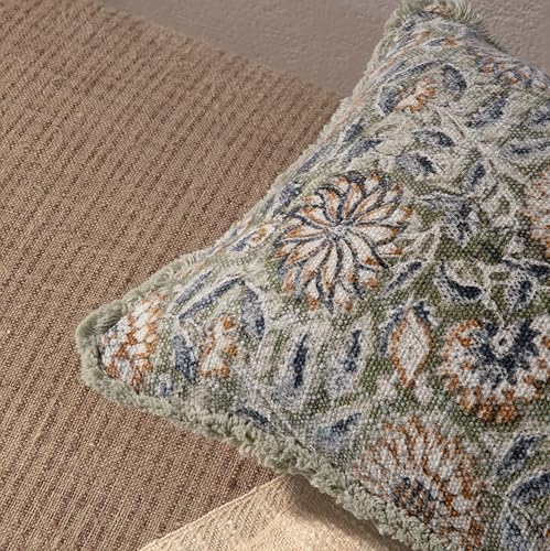 Decorative Throw Pillow Covers, Set of 2 (Fern Green, 12" x 20" (Pack of 2)) - color: Fern Green, size: 20" x 12" (Pack of 2)