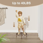 Bronze Metal Plant Stand: 10.23" Short Flower Pot Stand - Heavy Duty Plant Holder for Home Courtyard Indoor Outdoor.