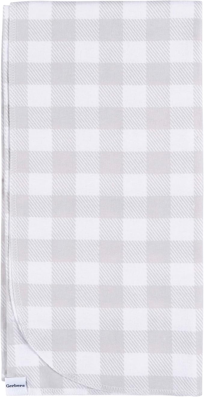 Gerber Unisex Baby 100% Cotton Flannel Receiving Blankets 30x30 Inches (Pack of 16), Celestial, One Size