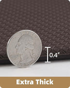 Color&Geometry Anti Fatigue Cushion Kitchen Mat for Floor -17"x59",Easy Clean, Water & Oil Proof, Anti Slip, Foam Rubber Runner Rug for Front Sink Comfort Standing,Brown