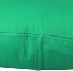 Thmyo 4-Pack 100% Cotton Comfortable Solid Decorative Throw Pillow Case Square Cushion Cover Pillowcase Sublimation Blank Pillow Covers DIY Throw Pillowcase for Couch(22x22 inch/ 55x55cm,Bright Green)