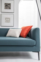 Throw Pillow Covers 20x20 Burnt Orange: Pack of 2 Cozy Soft Velvet Square Modern Luxury Decorative Throw Pillow Cases for Sofa Couch Living Room Bed Home Decor