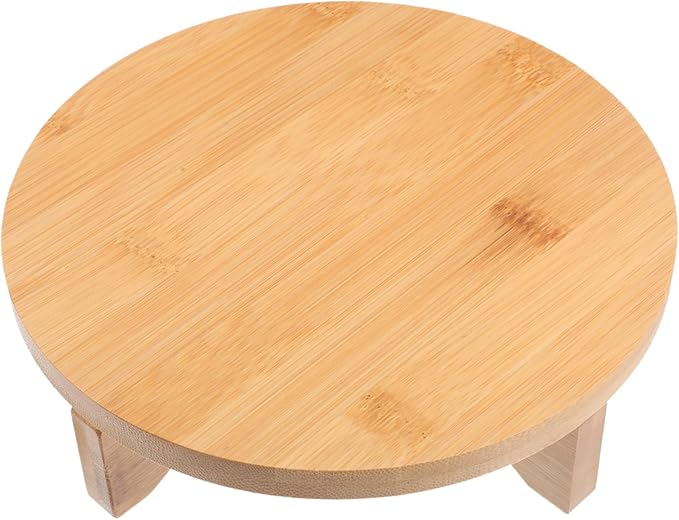 GANAZONO Solid Wood Flower Stand Boho Office Decor Decorative Shelf Outdoor Plant Stands