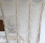 Macrame Curtain Boho Curtain Doorway Window Wall Decor Fiber Yarn Art Craftsmanship Bedroom Headboard Décor,59" W x 75" H(1 Panel)