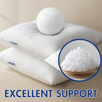 MIULEE Pillow Insert 26x26 Inch, Decorative Square Throw Pillow Inserts, Premium Fluffy Pillow Forms Sham Stuffer for Sofa Couch Living Room