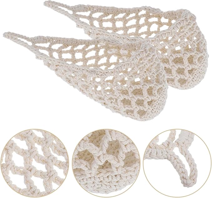 2PK Hanging Planter for 6 Inch Pot, Wall Planters for Indoor Plants (White)