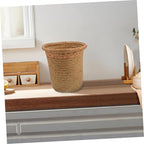 Indoor Plant Holder Handmade Woven Planter Basket Boho Style Decorative Flower Pot