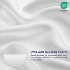 18x18 Pillow Inserts Set of 2 – Soft Hypoallergenic Square Pillow Inserts, Oeko-TEX Certified Virgin Fiber Filling, Machine Washable