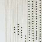 Flber Macrame Curtain Boho Window Curtain Doorway Macrame Wall Decor Yarn Art Moder Bedroom Headboard Decor,31" W x 70" L