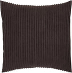 Better Trends Chenille Bedspreads Queen Size, Chocolate 100% Cotton Chenille Stripe Design Tufted Bedding Coverlet Soft Lightweight, 102"x110" with 2 Sham 3 Pieces Set Jullian Collection