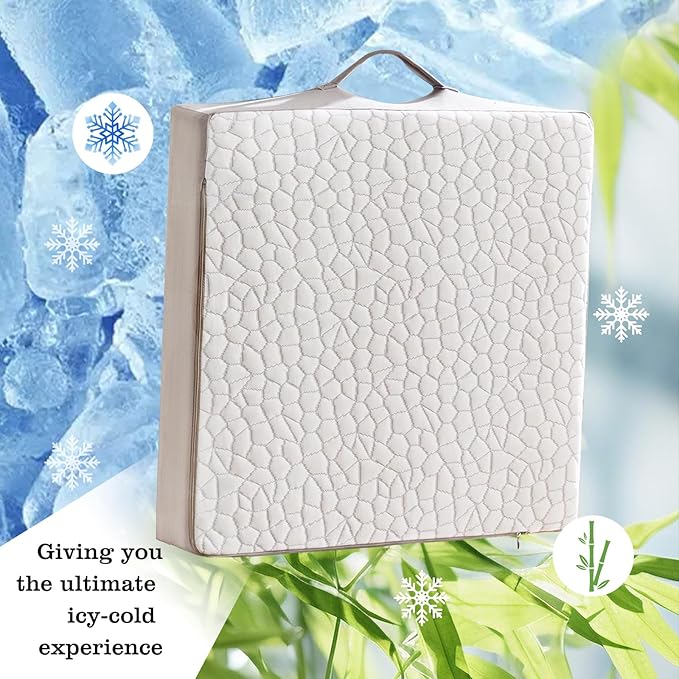 22 inch Floor Pillow for Adults and Kids - Meditation Cushions and Yoga Cushion for Floor Sitting - Ideal for Living Room and Outdoor Use - Machine Washable (1, Light Gray)