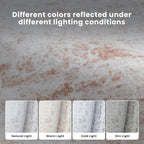 8x10 Washable Area Rugs for Living Room,Bedroom,Dining Room- Modern Abstract Large Area Rugs with Non Slip Rubber Backing,Soft Low Pile Neutral Light Pink Carpet for Nursery Dorm Kids Playroom