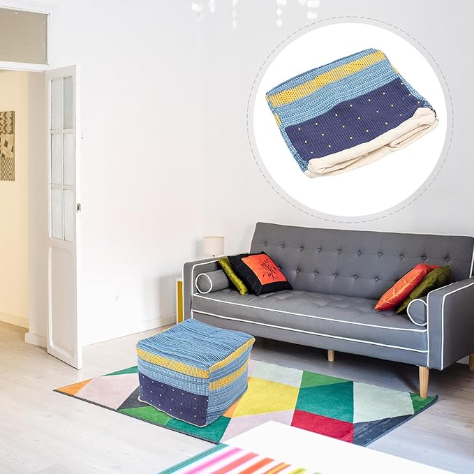 STOBAZA Floor Mat Pillow Seat Cover Cotton Pad Outdoor Chair Seat Tatami Cover Office Chair