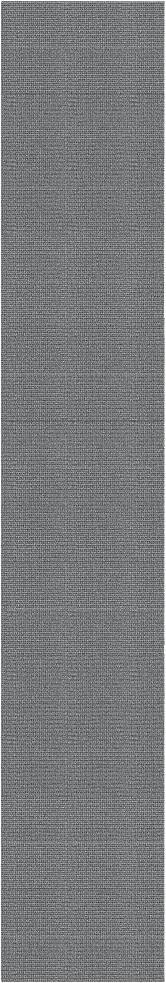 EARTHALL Washable Runner Rug 2x12 Ft Non Slip Runners for Hallways Extra Long Cotton Rubber Backed Kitchen Runner Braided Indoor Floor Carpet Runners for Entryway, Hall, Kitchen, Charcoal Gray