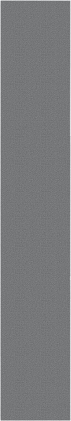 EARTHALL Washable Runner Rug 2x12 Ft Non Slip Runners for Hallways Extra Long Cotton Rubber Backed Kitchen Runner Braided Indoor Floor Carpet Runners for Entryway, Hall, Kitchen, Charcoal Gray
