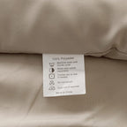 ROSGONIA Queen Comforter Set Oatmeal, 3pcs(1 Boho Oatmeal Comforter & 2 Pillowcases) All Season Soft Bedding Lightweight Bedspread Blanket Quilt