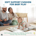 BlueWood Cushion for Climbing Arch, Montessori Philosophy Soft and Non-Slip Pillow for Kids, Pikler Cushion for Reading, Playing, Games, Parties (Forest)