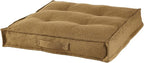 Square Tufted Floor Pillow with Removable Cover, Moss, Small (24")