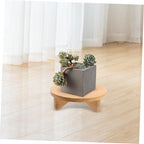 GANAZONO Solid Wood Flower Stand Boho Office Decor Decorative Shelf Outdoor Plant Stands