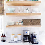 Sumnacon Seagrass Storage Basket with Lid Wicker Storage Baskets with Sections,Small Woven Shelf Basket for Toiletries Tampon, Seagrass Basket for Shelf Bathroom Toilet Table Counter,Coffee