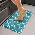 WISELIFE Anti Fatigue Floor Mat - 4/5 Inch Thick Kitchen Mat Non Slip Waterproof Heavy Duty Ergonomic Comfort Mat Durable for Home, Office, Sink, Laundry,(20" x 39", Green)