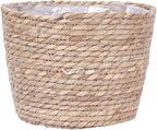 Woven Flower Basket for Indoor Plants Planter Unique Design Multipurpose Storage and Decorative Cover for Home Decor and Organizing Household Items
