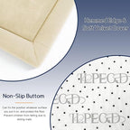 Baby Play Mat for Floor Nursery Rug Muscle Mat Area Rug Playroom Rug 74"x50" Playpen Mat Memory Foam 1.3" Thick Crawling Mat for Babies,Toddlers, Infants, Kids,Light Beige