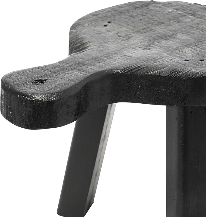 Creative Co-Op Decorative Wood Pedestal, Black