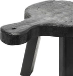 Creative Co-Op Decorative Wood Pedestal, Black