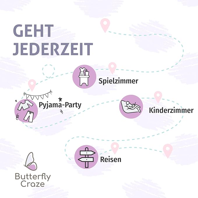 Butterfly Craze Floor Pillow Case, Mattress Bed Lounger Cover, Polka Pink, Queen Size - Cozy Seating Solution for Kids & Adults, Recliner Cushion, Perfect for Reading, TV Time (Pillow Not Included)