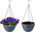 10 Inch Self Watering Hanging Planter for Indoor Outdoor Plants,Self Watering Pots for Indoor Plants,Hanging Pots,Convenient to Maintain,Improved Plant Health