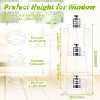 KMOTASUO 3 Tier Metal Plant Stand for Multiple Large Planters Indoor Outdoor Organizer, Heavy Duty Tall Flower Rack for Corner Patio Bathroom Office Corner, Modern Sturdy Vertical Iron Rack, White