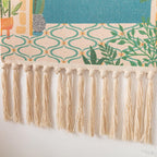 BMIDRUT Wall Hanging Macrame Woven Tapestry Bohemian Tapestries Art Tapestry for Home Apartment Dorm Room Backdrop 20x35 Inch - color: C1