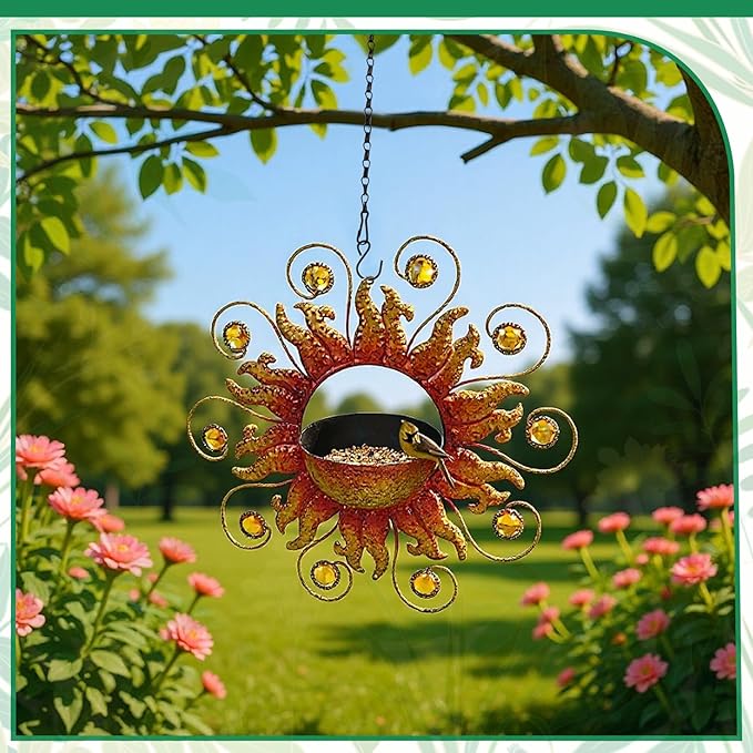 Benvo Hanging Plant Chains Flower Pot Hangers with Clips and Hooks 3 Point Replacement Chain Holders for Baskets Bird Feeders Planters and Other Ornaments (24.8 inch Long)
