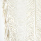 Macrame Curtain Room Divider Doorway CurtainBoho Curtain Doorway Window Wall Decor Fiber Yarn Art Craftsmanship Bedroom Wedding Backdrop Headboard Décor 41" W x 75" L(1 Panel)