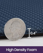 DEXI Kitchen Floor Mats Cushioned Anti Fatigue,17x79,Long Standing Runner Rug Waterproof, Comfort Memory Foam Padded for Front Sink Laundry, Navy