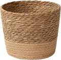 Handwoven Flower Basket Hand Woven Storage Basket Flower Baskets Plant Pot Bonsai Succulents Container Decoration Large Capacity Plant Pot