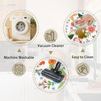 Flower Rugs for Kitchen Floor, 2PCS Anti Fatigue Mats for Kitchen Floor Rubber Non Slip, Washable Cushioned Carpet Rug for Sink Laundry Gifts for Christmas 15.7"×27.5" +15.7"×47" 3.5mm Colorful