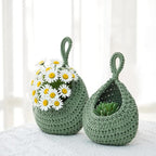 Honeydak Boho Decor Hanging Wall Baskets for Kitchen 3 Pack Teardrop Baskets with Hooks Storage Fruit Onion Vegetable Potato for Home 3 Sizes