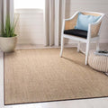 Martha Stewart x SAFAVIEH Area Rug Collection - 1'10" x 5', Light Brown, Sisal & Jute, Farmhouse Style, Ideal for Front Door, Entryway, Accent Space (MSR9501T)