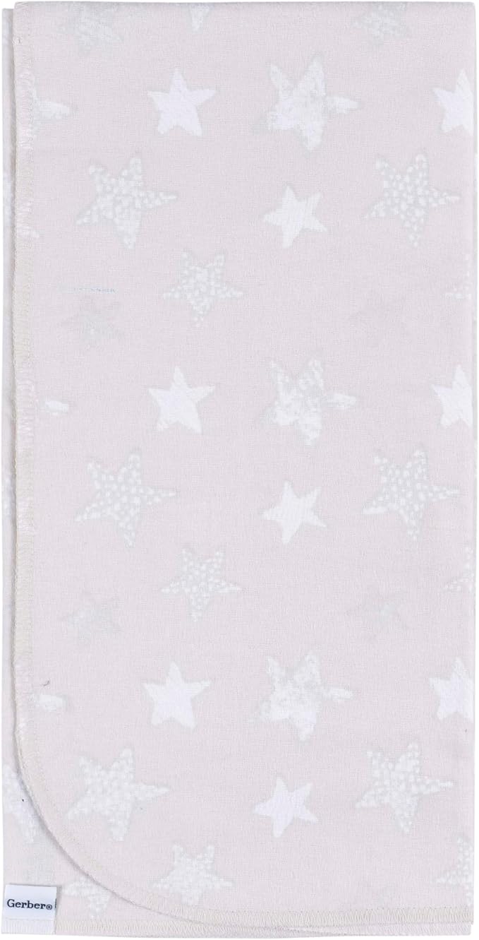 Gerber Unisex Baby 100% Cotton Flannel Receiving Blankets 30x30 Inches (Pack of 16), Celestial, One Size