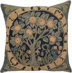 C Charlotte Home Furnishings Inc Orange Tree III European Cushion Cover | Decorative Cushion Case with Cotton Viscose & Polyester | 18x18 Inch Cushion Cover for Living Room Couches and Sofas