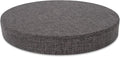 Tromlycs Round Chair Seat Cushion Pad 16 inch for Circle Stool Chairs Non Slip Decorative Foam Cushion Pillow, 1 Piece, 16 x 16 inches, Gray