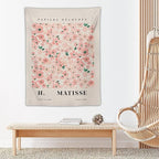 Chordity Danish Pastel Botanical Flower Market Aesthetic Floral Plants Tapestries Wall Hanging Tapestry Decorative Flag For Home Decor Living Room College Dorm Bedroom Banner Poster 30*40 Inch